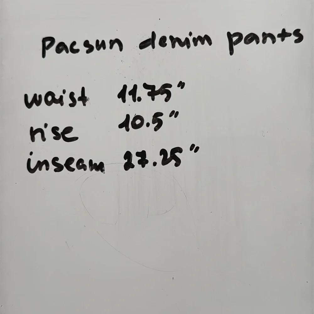 PacSun Women’s Sienna Dust Cargo Elastic Hem and Waistband Denim Pants Size XS